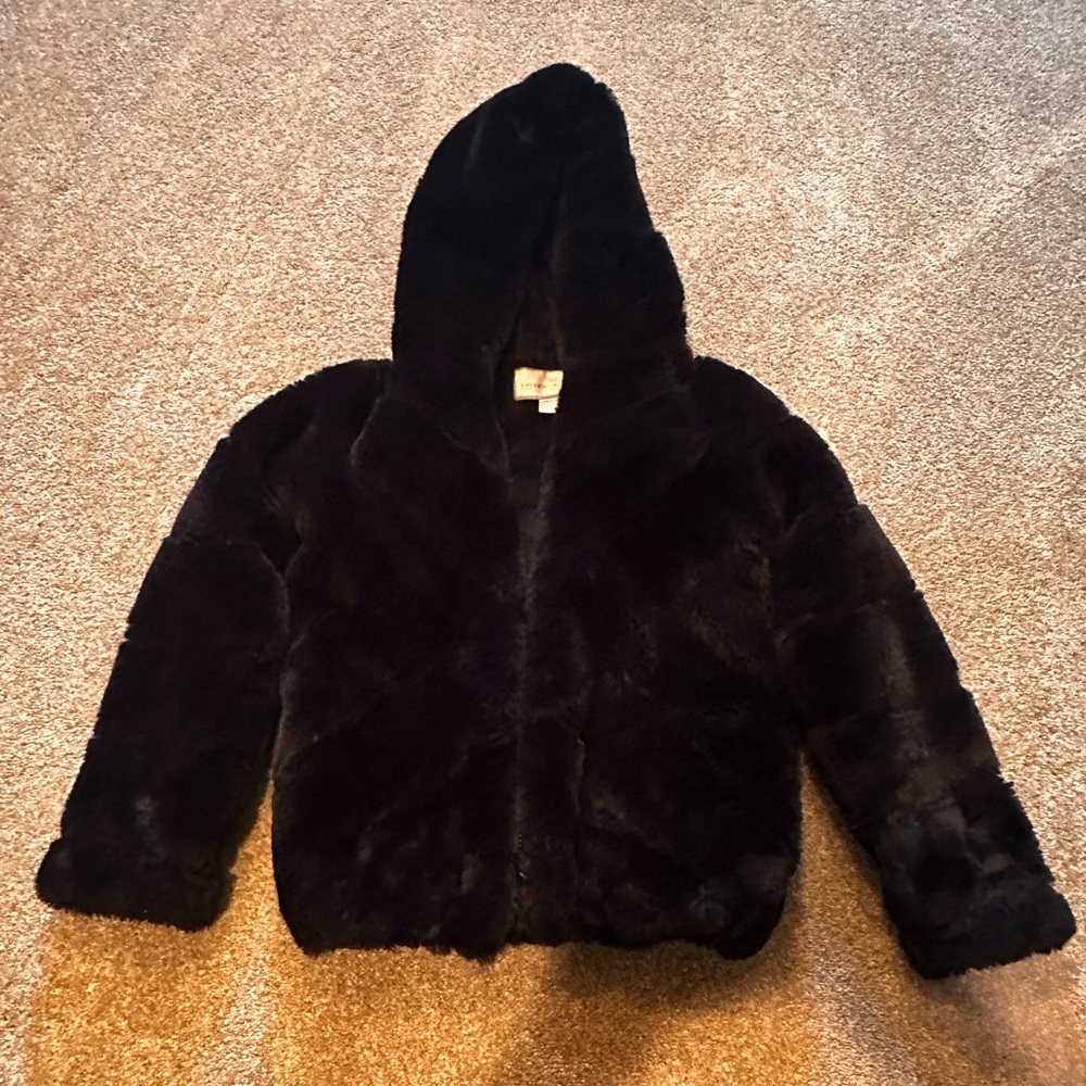 Black Faux Leather Jacket